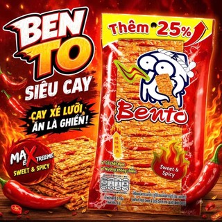 [ COMBO 10 GÓI (gói 5g đỏ)  ] BENTO – SIÊU ĐÃI, ĂN NGON CẢ TUẦN | TIẾT KIỆM TỐI ĐA