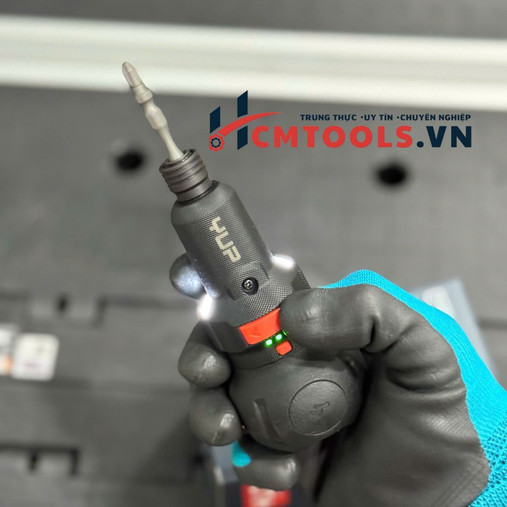 Tua Vít Pin YUP YP04- SD03A 4V 10Nm Pin 2000mAh Sạc Type-C, 3 cấp tốc độ và Lực siết thủ công : 8 Nm