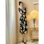 Đầm vạt chéo buộc dây xẻ đùi A2458
