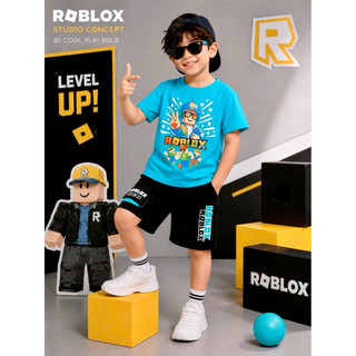 Bộ Quần Áo cotton bé trai từ 13 - 27Kg in ROBLOX hãng YOKO