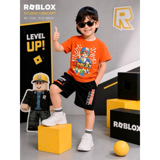 Bộ Quần Áo cotton bé trai từ 13 - 27Kg in ROBLOX hãng YOKO
