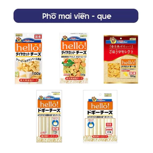 Bánh thưởng phô mai mềm bổ sung năng lượng cho chó DoggyMan _ Made in Japan
