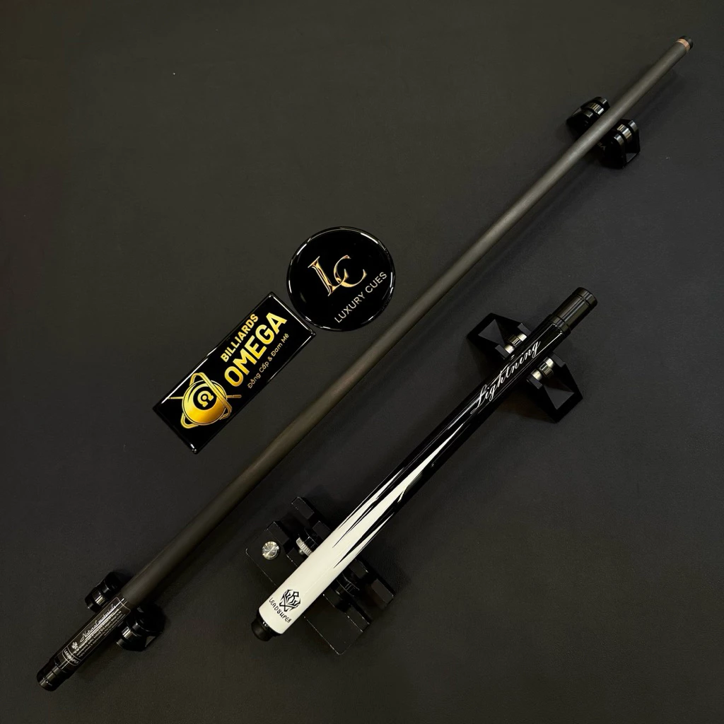 [LEADSUPER] Cơ/Gậy Bida Chuyên Nhảy LeadSuper Lightning Ngọn Full Carbon