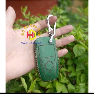 [Thương hiệu] Bao da chìa khóa Ford Ecosport, Everest, Ranger, Raptor bằng da bò, kèm tặng móc khóa