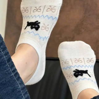 Combo 10 Tất Nữ Cotton Mèo Cún 🐈Phong Cách Hàn Quốc | Vớ Lười Chống Tuột Gó,Thoáng Khí Đi Sneaker Giày Búp Bê, Giày Lười