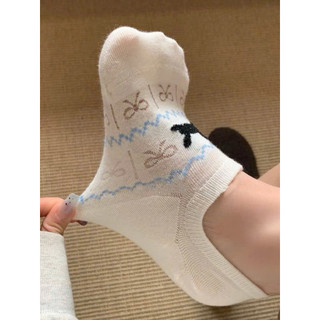 Combo 10 Tất Nữ Cotton Mèo Cún 🐈Phong Cách Hàn Quốc | Vớ Lười Chống Tuột Gó,Thoáng Khí Đi Sneaker Giày Búp Bê, Giày Lười