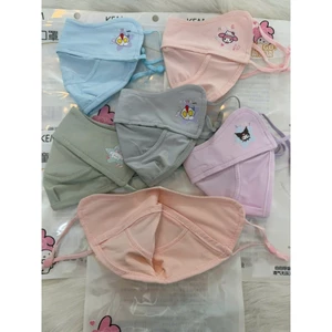 Khẩu Trang Labubu Dễ Thương Khẩu Trang Hoạt Hình 3D Cho Bé Và Người Lớn Chống Bụi Thoáng Khí