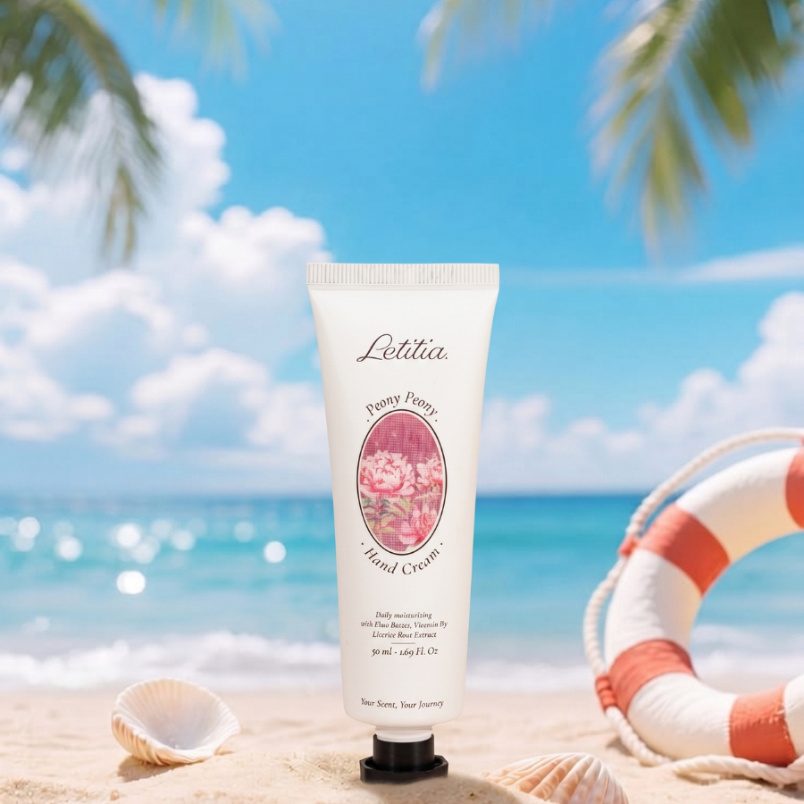 Kem dưỡng tay Letitia Lotion - Hand Cream - Hương PeonyPeony giúp da mềm, dưỡng trắng