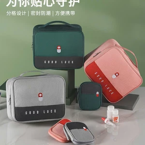 Túi Đựng Thuốc Gia Đình Túi Đựng Thuốc Y Tế Mini Chống Thấm Nước Hộp Đựng Thuốc Du Lịch Đa Năng