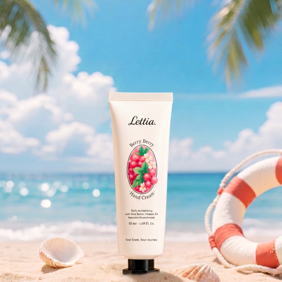 Kem Dưỡng Da TayBerry Hand Cream Giúp Dưỡng Ẩm Sâu Giúp Da Mềm Mượt, Hương Berry Ngọt Ngào 50ml