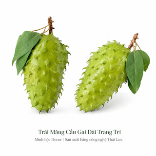 Trái Mãng Cầu Gai Dài trang trí Cao Cấp | Trái Cây Nhựa foam, Trái Cây trang trí, Trái Cây Mô Hình