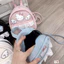 🎀🎀Balo mini siu đẹp da nhung thêu họa tiết mèo kitty BABU