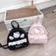 🎀🎀Balo mini siu đẹp da nhung thêu họa tiết mèo kitty BABU