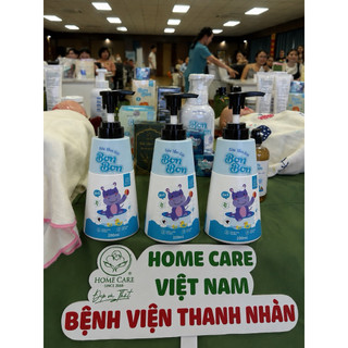 Sữa tắm gội Cho da bé Chàm sữa Bon Bon Không chứa Gốc SUNFAT ÍT BỌT, sạch sâu chính hãng Home Care