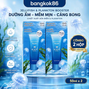Combo 2 Hộp ARIA Jellyfish & Plankton Booster 50ml – Dưỡng Ẩm, Làm Mềm Da