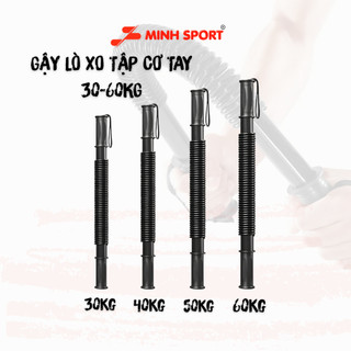 Gậy lò xo tập cơ tay 30kg, 40kg, 50kg, 60kg, dùng gậy bẻ tập cơ tay, ngực
