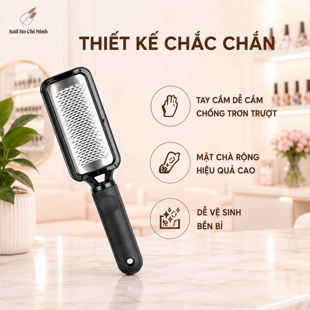 [SẢN PHẨM TRỢ GIÁ] Combo 4 món chà gót chân dành cho chị em làm tại nhà