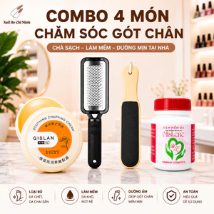Combo 4 món chà gót chân dành cho chị em làm tại nhà