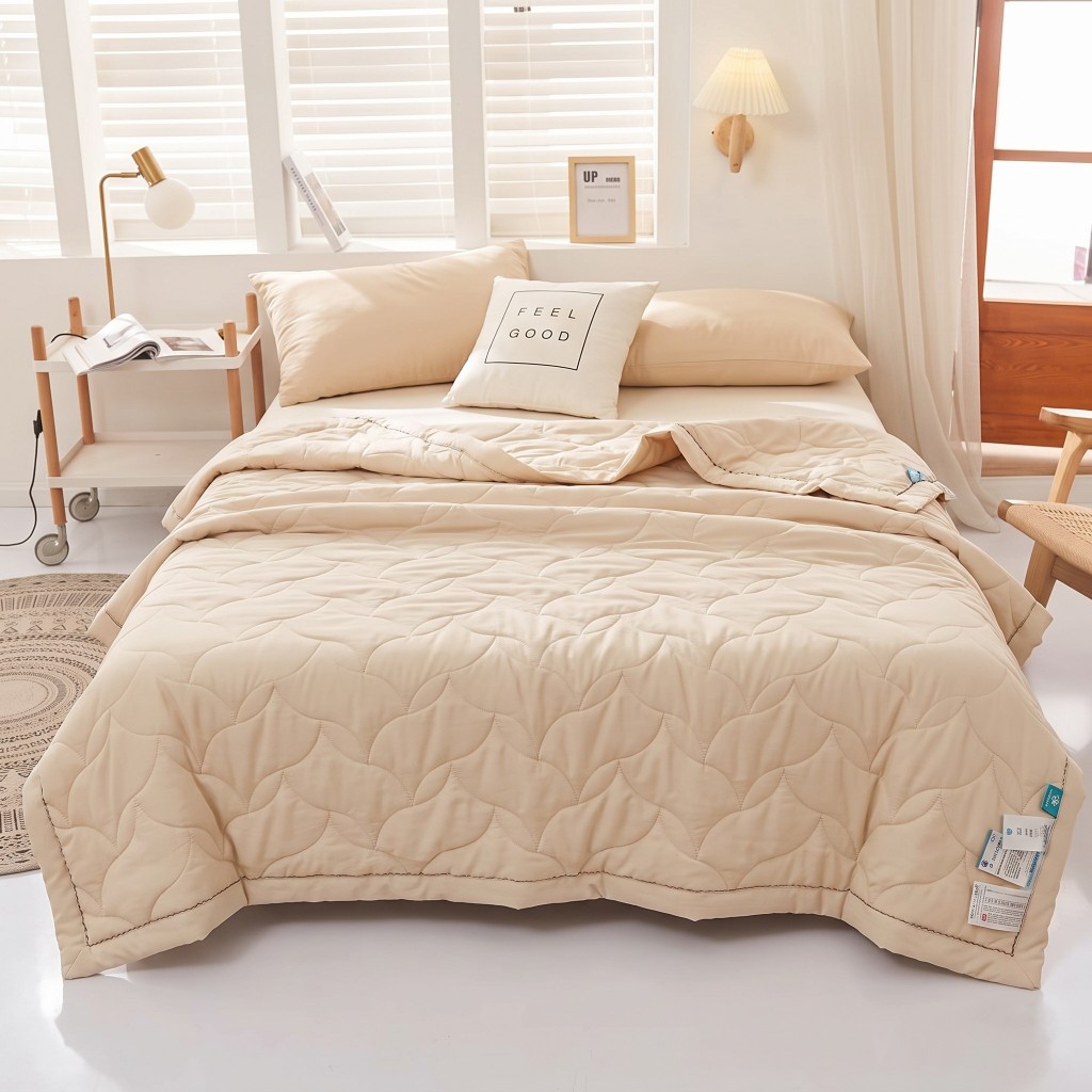 Chăn mùa hè mát lạnh mềm mịn thoáng khí, mền cotton lạnh, chăn điều hòa cao cấp ice cool sang trọng