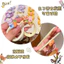 Set 10 dây buộc tóc hoạt hình cho bé