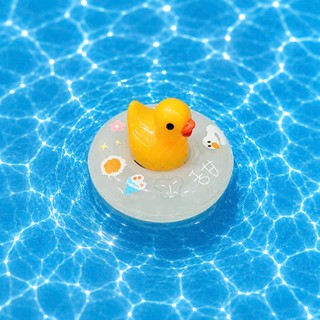 [ĐỘC QUYỀN] Set Charm Phao Vịt Phát Sáng Glow Resin Trang Trí Dép Mùa Hè Cute Có Bán Lẻ Từng Mẫu Nhiều Màu Cao Cấp