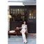 • QCCC • SS2026 Set váy ren cổ yếm Ren mix lưới hoa. Dáng cổ yếm + cv ren Màu: hồng, trắng sz SM m