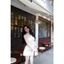 • QCCC • SS2026 Set váy ren cổ yếm Ren mix lưới hoa. Dáng cổ yếm + cv ren Màu: hồng, trắng sz SM m