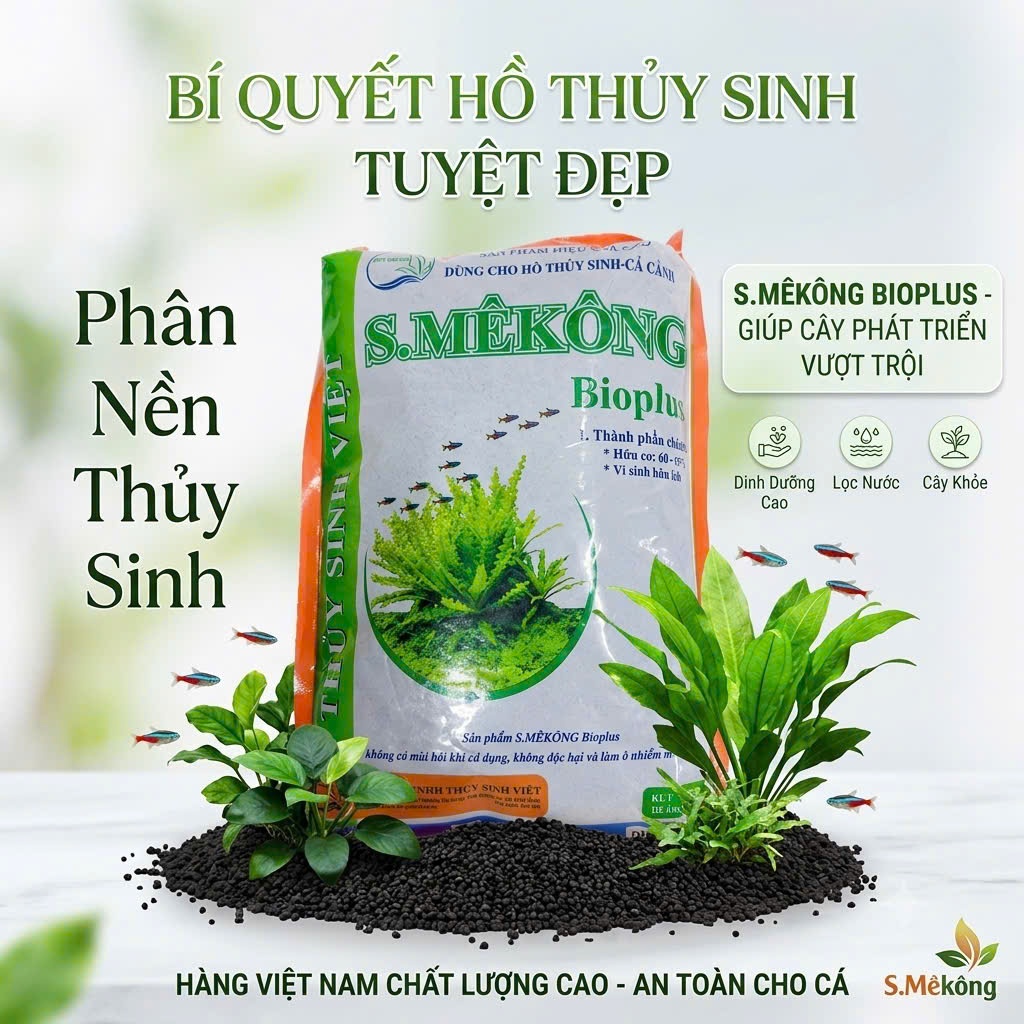 PHÂN NỀN THỦY SINH SMEKONG II CHIẾT LẺ