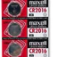 Pin Maxell CR2016 Lithium 3V Chính Hãng - Dùng Cho Đồng Hồ, Máy Tính, Chìa Khóa Xe