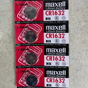 Vỉ 5 Viên Pin Maxell CR1632 3V Lithium Chính Hãng Nhật Bản - Pin Nút Áo Cho Máy Tính, Chìa Khóa Xe