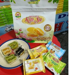 Bánh pía kimsa tứ quý ( 12 cái nhỏ ) Hưng Thành 480g - Đồng Tháp ( Tiền Giang cũ )