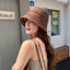 Mũ lưới đan trơn phong cách vingate nhẹ nhàng cho các nàng thơ