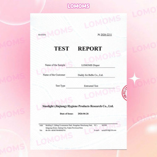 [KHÔNG CHỨA FORMAMIDE] Bỉm tã dán/quần đêm ngày Lomoms Hàn Quốc