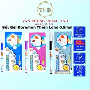 Combo 10/20 Bút Gel Doraemon TL-012DO Nét 0.5mm Hàng chính hãng