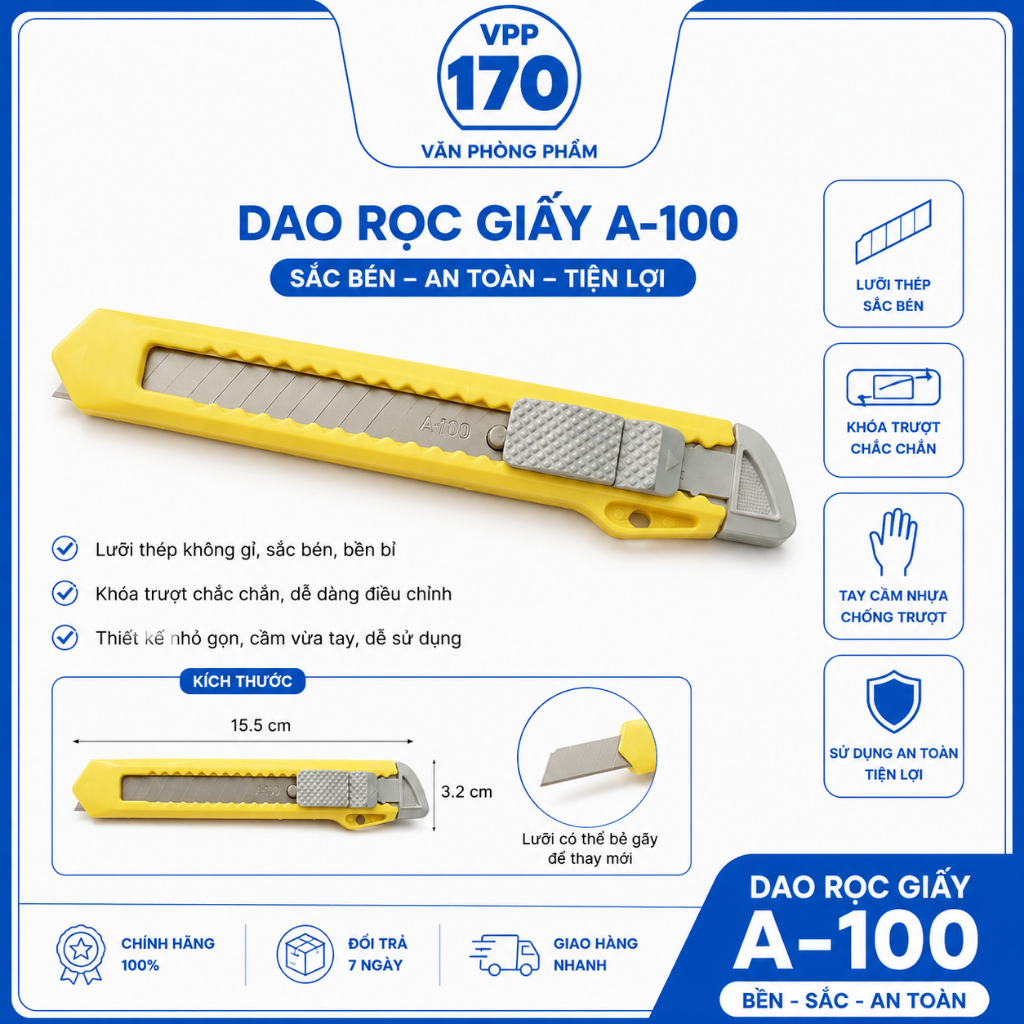Dao rọc giấy mini cầm tay