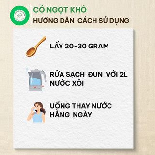 Cỏ Ngọt Khô 1kg Nguyên Chất | Dược Liệu Khô Chọn Lọc | Thảo Dược Đạt Huyền