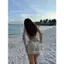 2Soonsumff Bikini 3 mảnh buộc dây phối ren kèm khăn ren sexy, bộ đồ bơi cao cấp đi biển cho nữ
