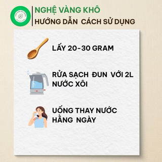 Nghệ Vàng Khô 500g Nguyên Chất | Dược Liệu Khô Chọn Lọc | Thảo Dược Đạt Huyền