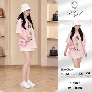 Áo Thun Nữ Chepol In Hình Cô Bé Dễ Thương, Áo Phông Chất Cotton Co Giãn 2 chiều Cao Cấp, Thoáng Mát, MAX_00664