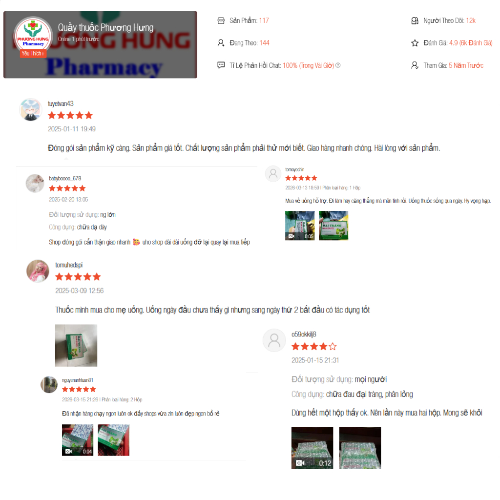 Đại Tràng Nam Dược Giúp Giảm Các Triệu Chứng Rối Loạn Tiêu Hóa, Tiêu Chảy, Đau Bụng - Hộp 30 Viên