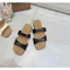 ❣️❣️❣️Dép Lê 2 quai nơ da xi đế êm basic Fullbox mã 1185