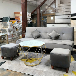 Bộ Sofa 1m7 gồm (1ghế 1m7-2 đôn- 1 bàn kim cương tặng kèm 2 gối ôm mini)- Màu Đỏ Chứng Tỏ Độ Sang Trọng , Lịch Lã