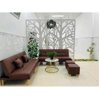 Bộ Sofa 1m7 gồm (1ghế 1m7-2 đôn- 1 bàn kim cương tặng kèm 2 gối ôm mini)- Màu Đỏ Chứng Tỏ Độ Sang Trọng , Lịch Lã