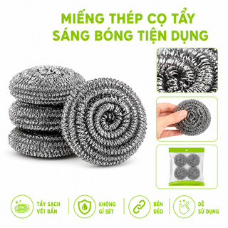 Miếng Thép Cọ Xoong Nồi Tẩy Trắng Không Gỉ GD189 - Bùi Nhùi Thép Cọ Xoong Chảo Hình Con Mèo