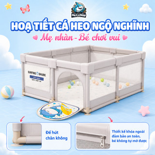 [NEW 2026] Quây Bóng Cho Bé Pakey, Nhà Bóng Khung Inox Dày Dặn Kết Hợp Cột Bóng Rổ Dễ Thương Cho Bé, Dễ Dàng Tháo Lắp