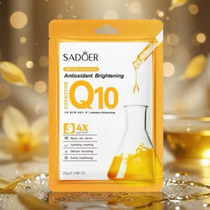 Combo 90 Miếng Mặt Nạ Giấy SADOER Coenzyme Q10 Chống Oxy Hóa Dưỡng Trắng Giảm Lão Hóa Khỏe Da Essence Facial Mask 25g