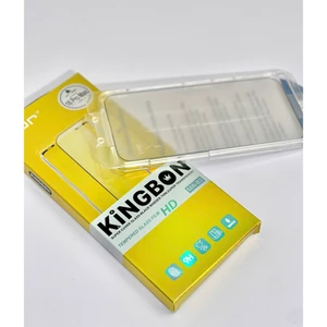 Kính cường lực trong suốt có khung tự dán, hạn chế bám vân full màn dành cho iphone 17/16/15/14/13/12/pro/max