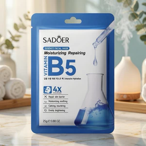 Combo 30 Miếng Mặt Nạ B5 SADOER Vitamin B5 Moisturizing Repairing Cấp Ẩm Phục Hồi Da Đắp Mặt Nạ Giấy Nội Địa Trung 25g