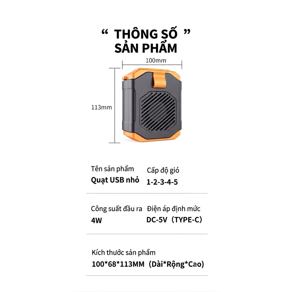 Quạt điều hoà đeo thắt lưng, Quạt đeo cổ tích điện Waist Fan 5 mức gió, sử dung từ 3h đến 5h