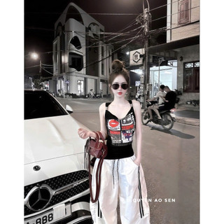 SET ÁO HÌNH MIX QUẦN ỐNG XUÔNG SỌC HOT HIT